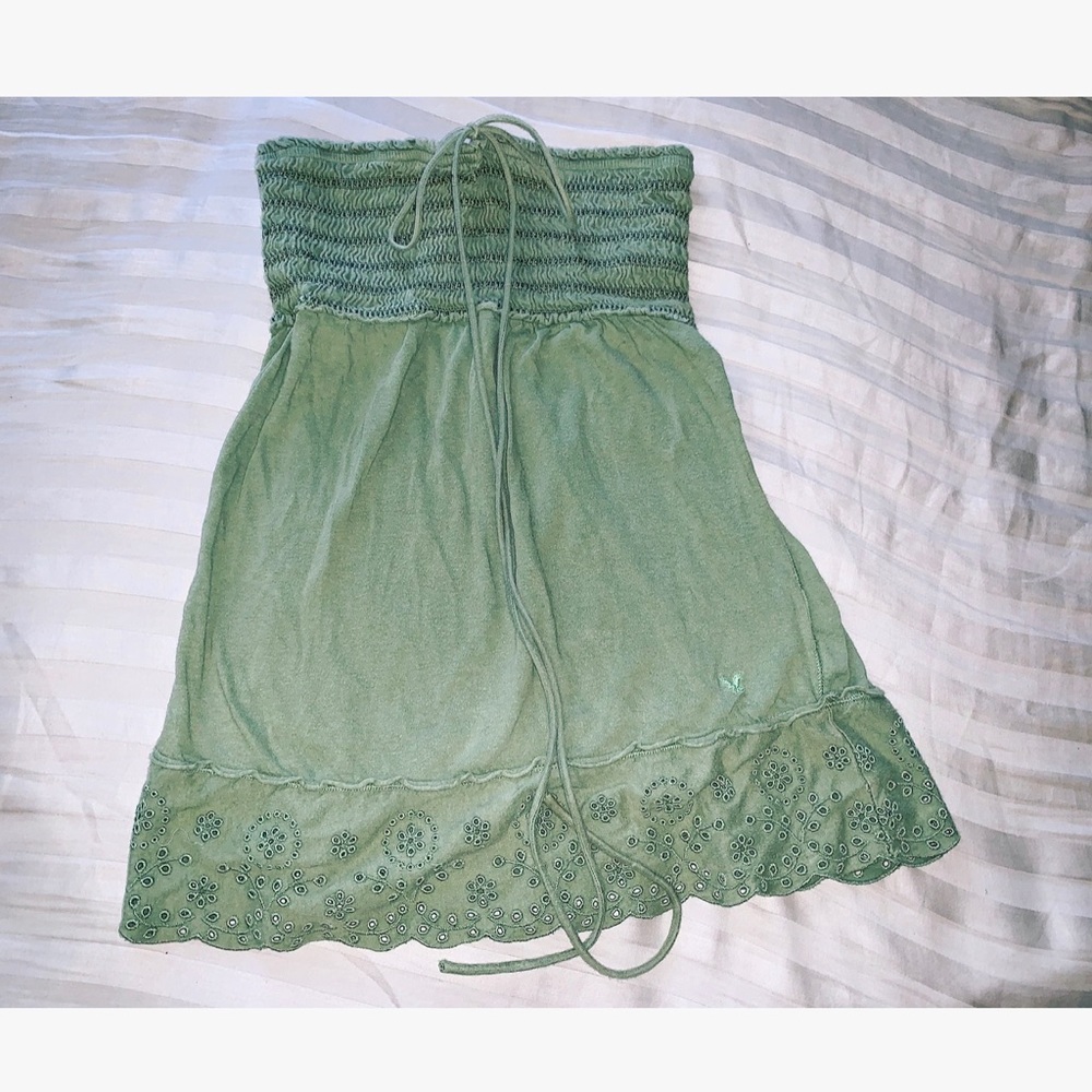 American Eagle Outfitter green top